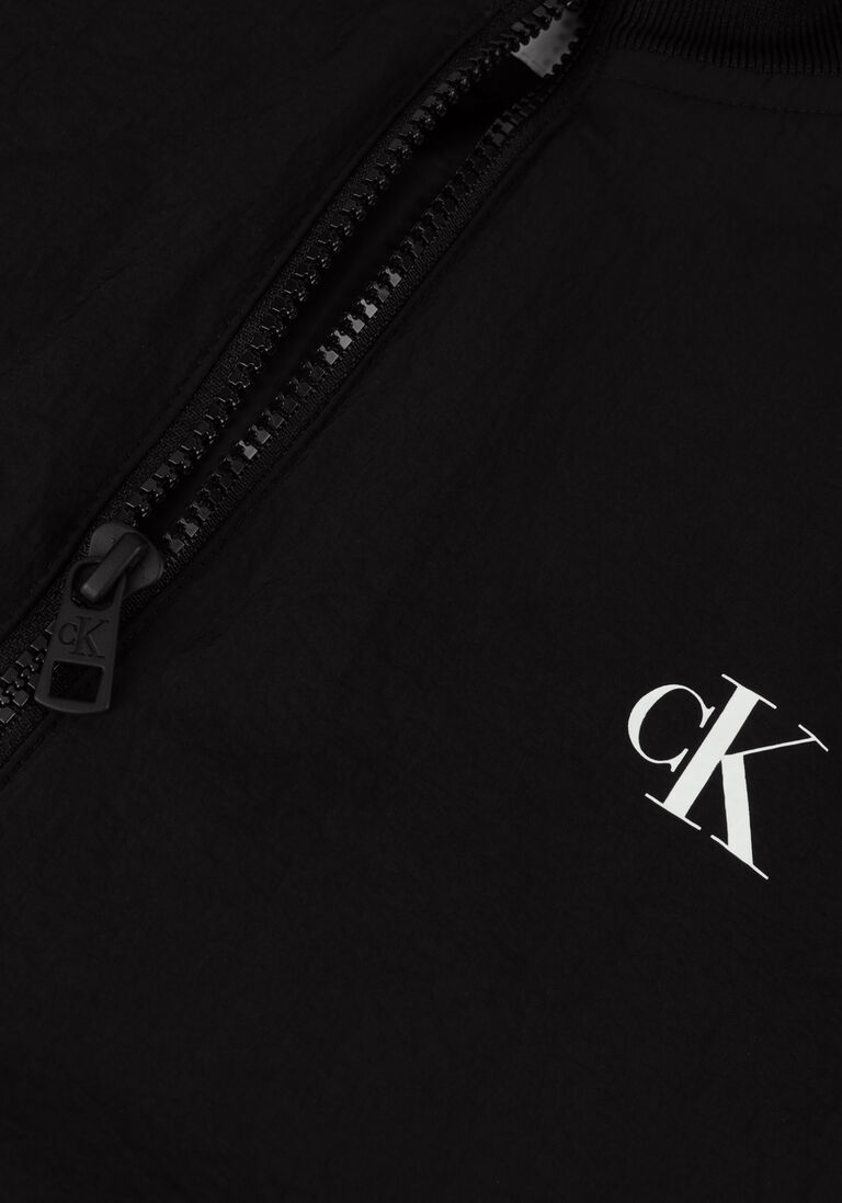 CALVIN KLEIN zwarte calvin klein jack padded harrington