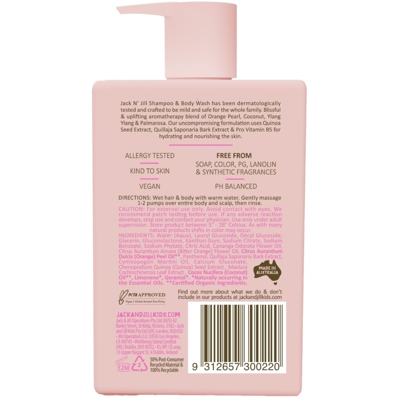 Jack N' Jill Shampoo & Body Wash 300 ml