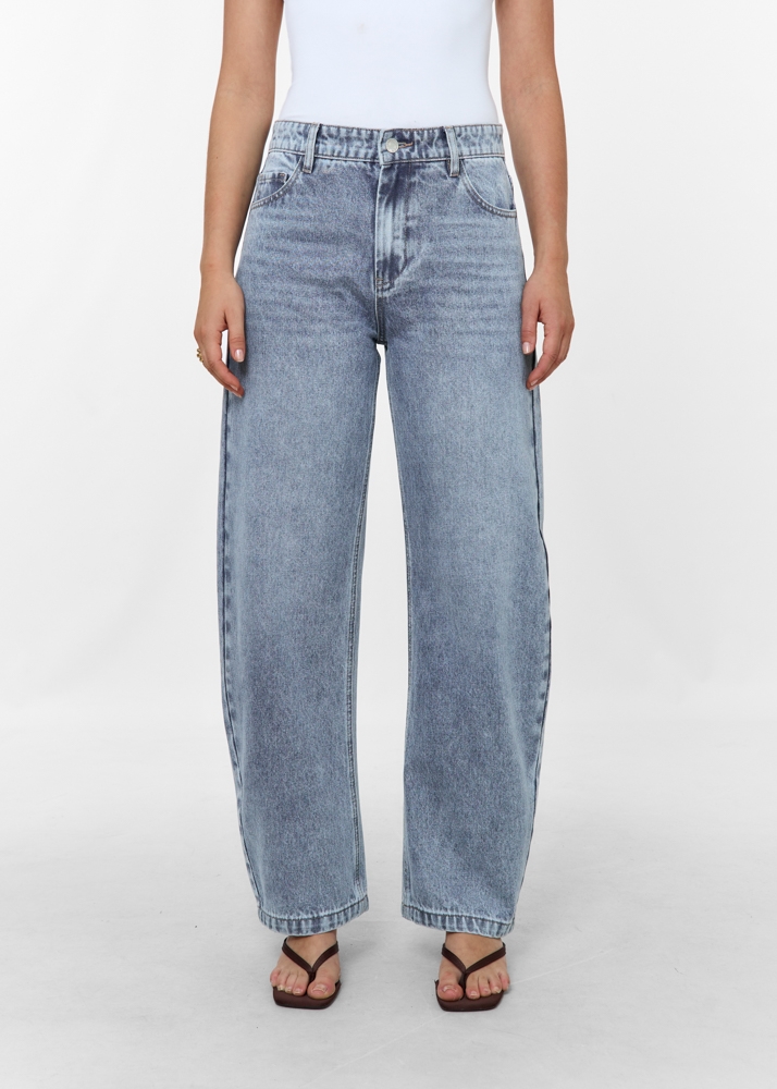 Balloon jeans sea blauw