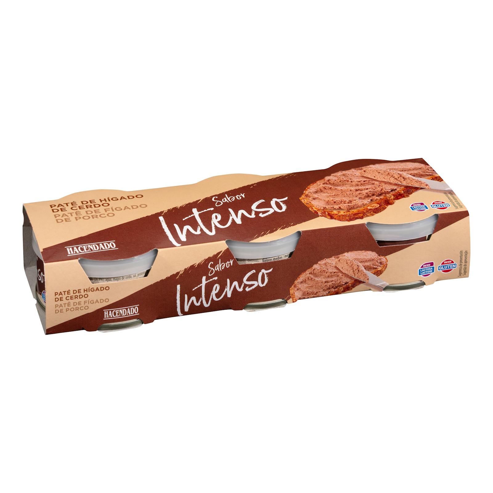 Pâté de porc au goût intense Hacendado