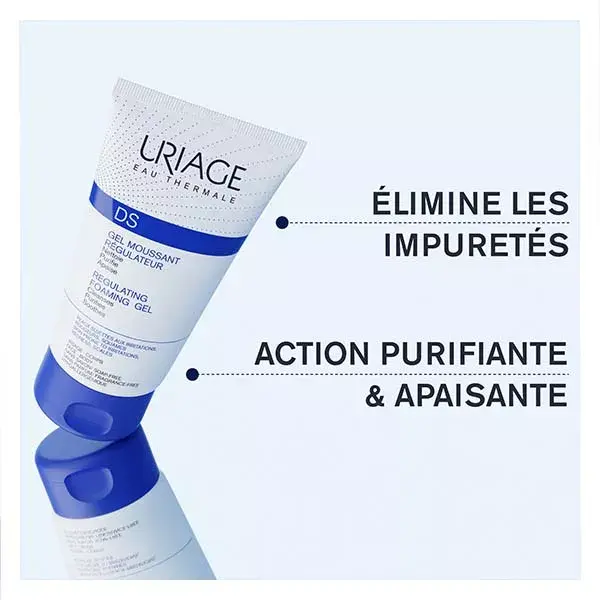 Uriage DS Gel de Limpeza Purificante e Regulador 150ml