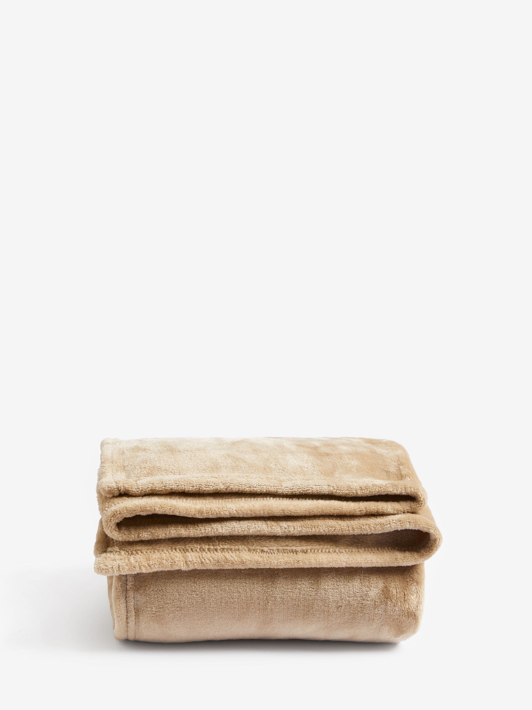Pluche fleece sprei