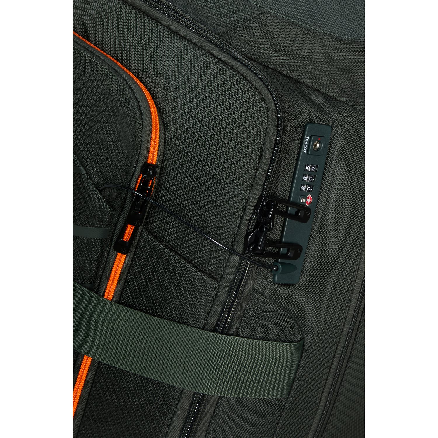 Samsonite Respark Duffle/Wheels 74 forest green/orange
