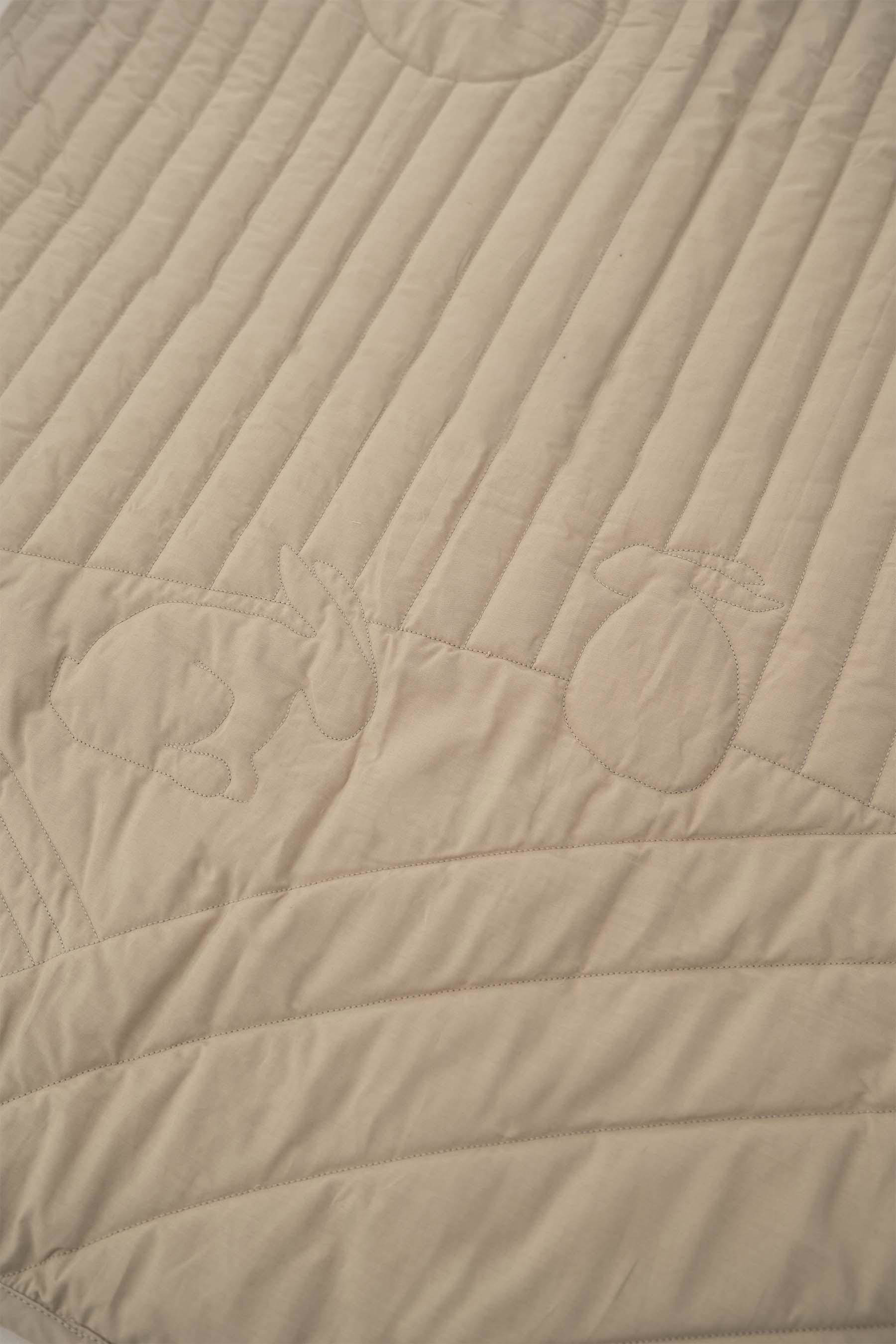 Zusss Baby speelmat bruin 80x100 cm