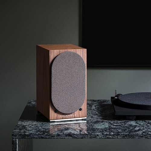 Enceinte connectée Hifi Triangle AIO TWIN Erable Brun vendues à la paire