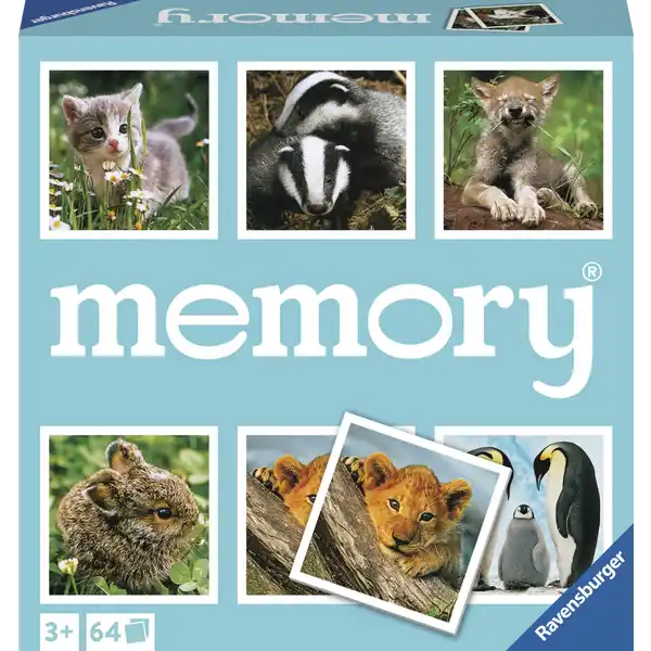 Tierkinder Memory