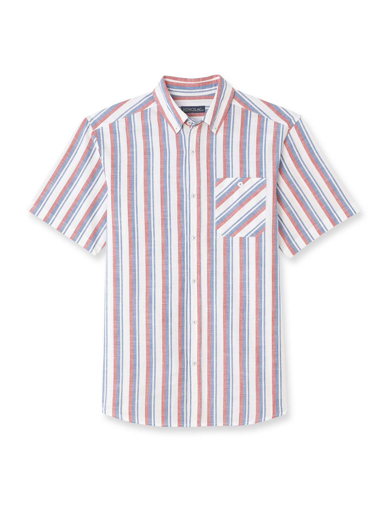 Chemise coton manches courtes