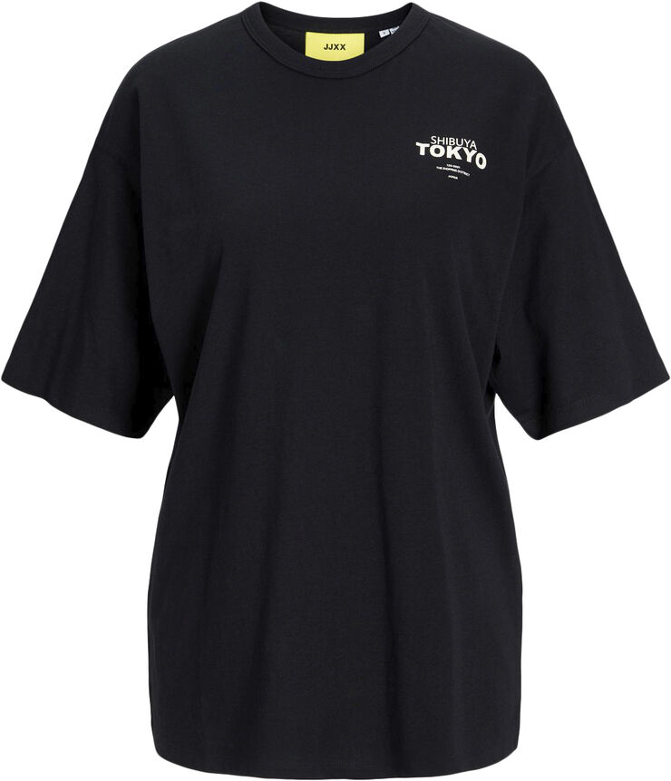 JJXX JXNELLY LOOSE SS TEE JRS Black/tokyo