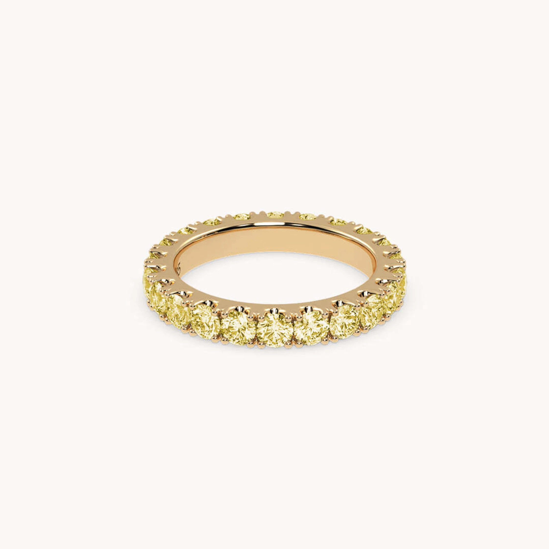VEYNOU Ring MEMORY aus 18 Karat Gelbgold und 2,20ct. lab-grown Gelben Diamanten