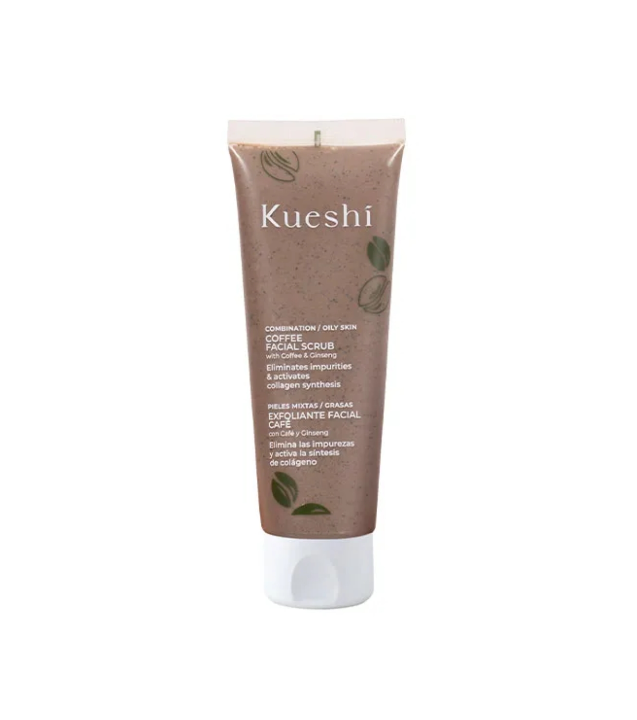 Kueshi - Esfoliante Facial - Café e Ginseng
