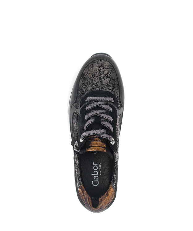 Gabor 76.318 schw/dkgrey/orange