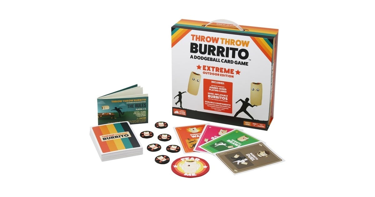 AsmodeeThrow Throw Burrito - Extreme Outdoor Edition Partyspel  (Engels, 2 - 6 spelers, 15 minuten, Vanaf 7 jaar)