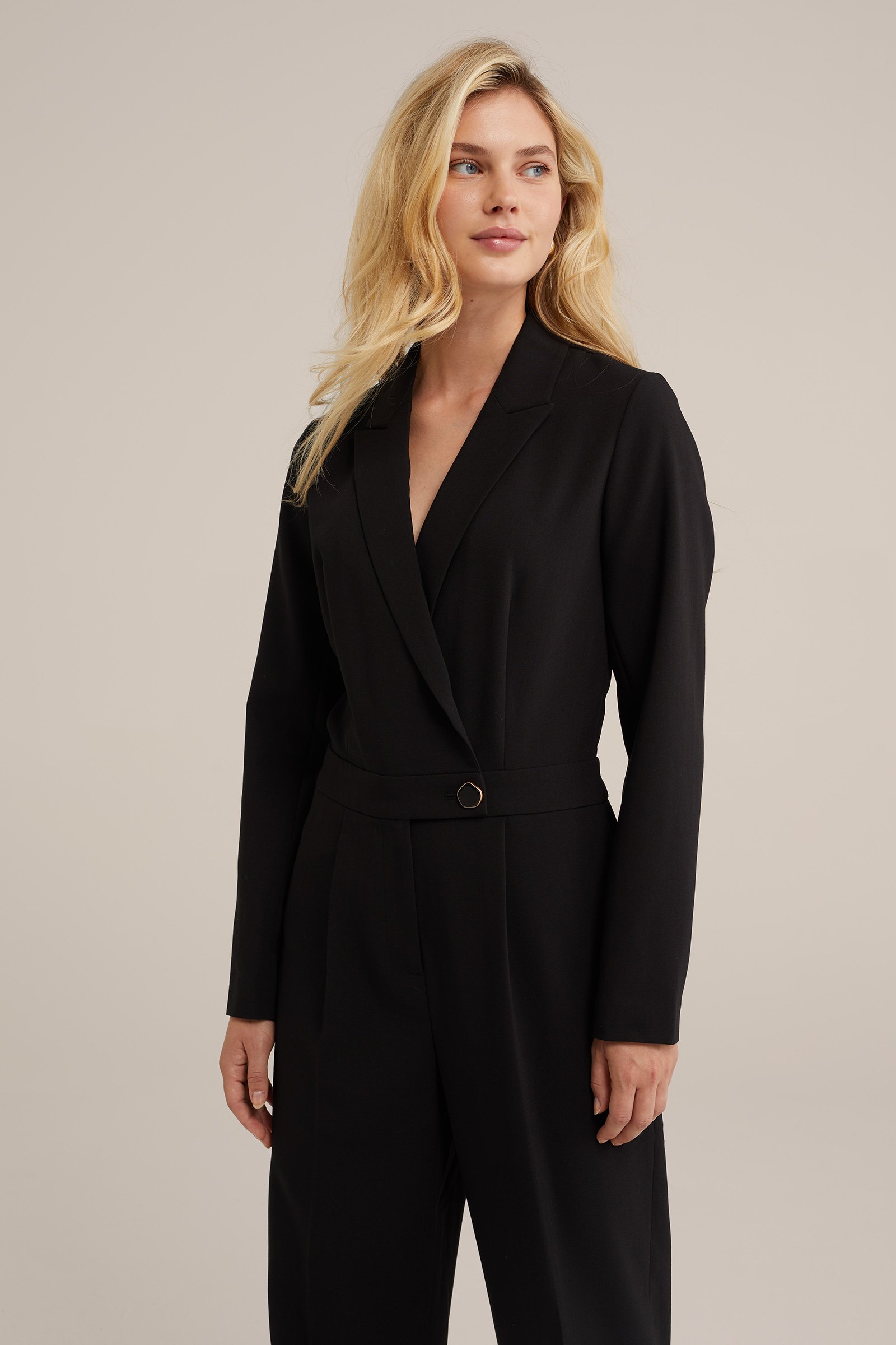 jumpsuit WE Fashion Zwart