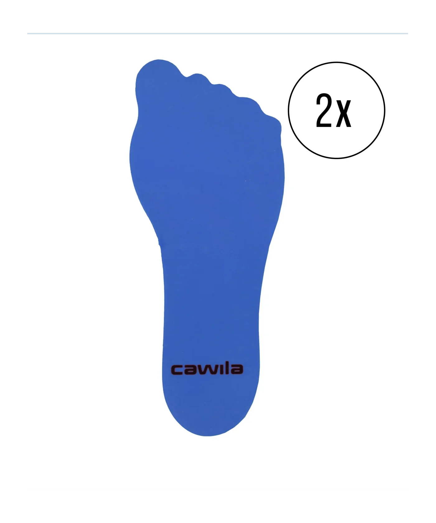 Cawila Marker-System Fuss 21cm 4er Set Blau