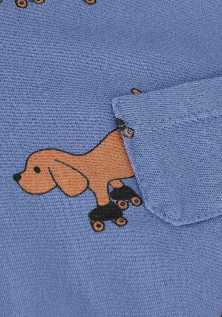 L\u00D6TIEKIDS blauwe l&ouml;tiekids t-shirt baby tshirt short sleeve dogs
