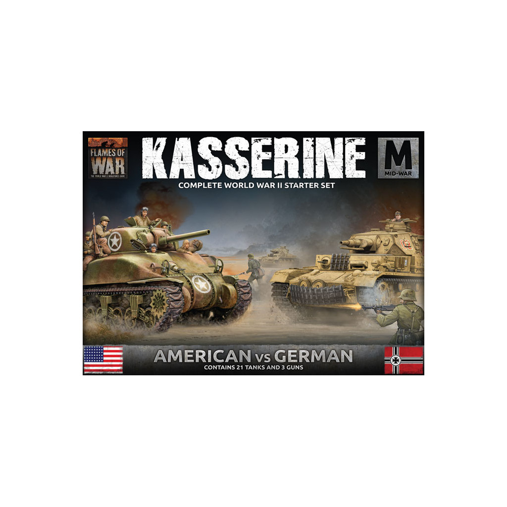 Flames of War - Kasserine Starter Set (MW US vs Germany)