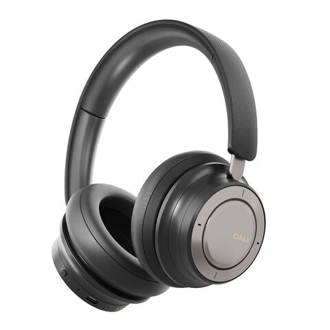 DALI IO-8 – draadloze head-fi hoofdtelefoon met ANC Iron Black