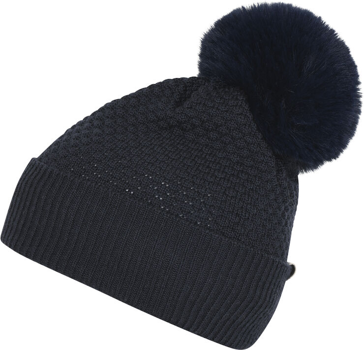 mpKids Chunky Oslo Beanie w fake fur Blue