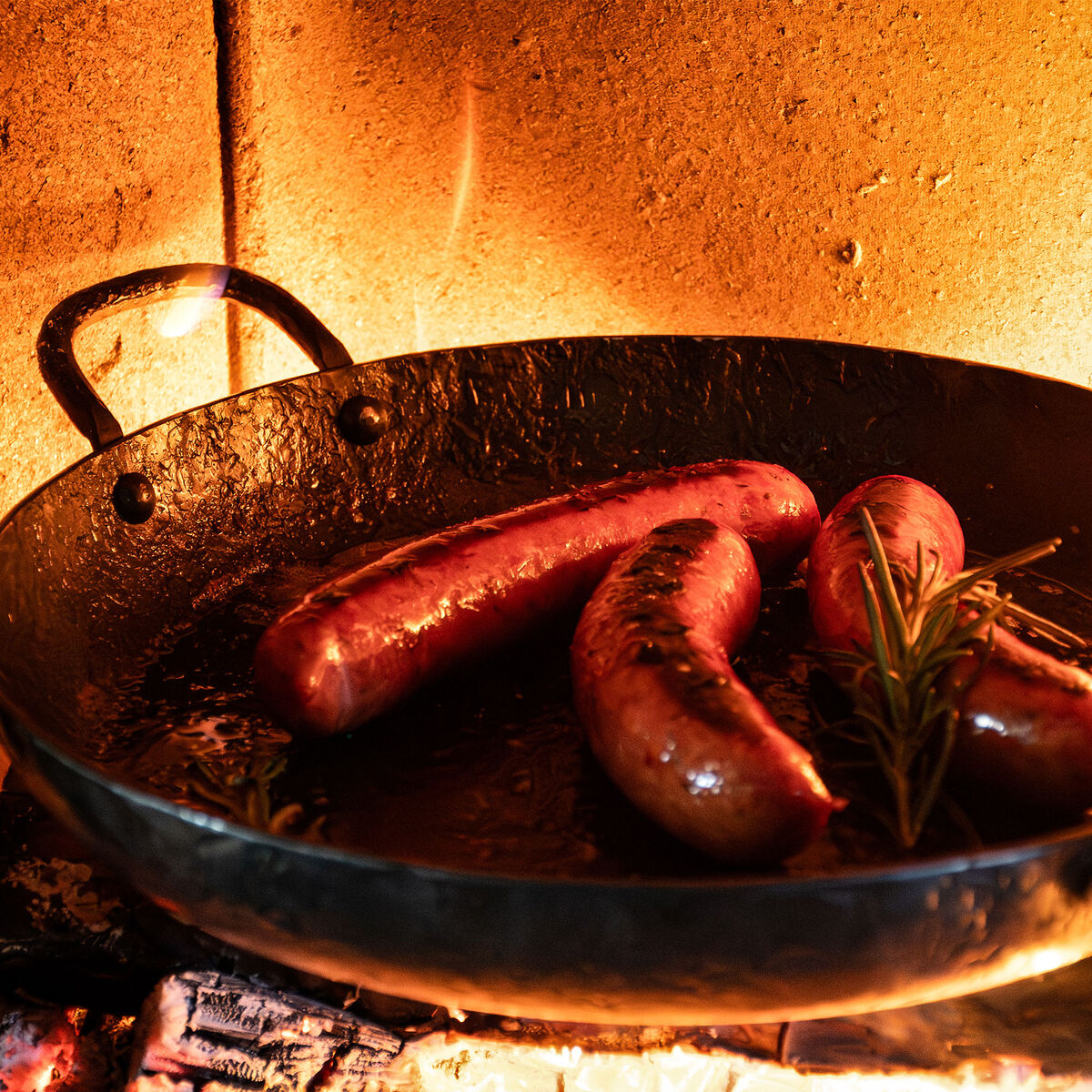 Satake Kuro BBQ-stekepanne 28 cm, kullstål