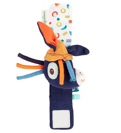 Lilliputiens Rassel m. Armband - Ignace - Navy