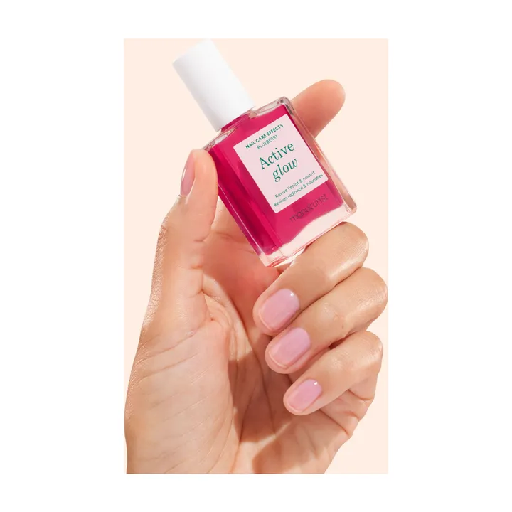 Manucurist Soin ongles Active Glow Blueberry - 15 ml | Rose