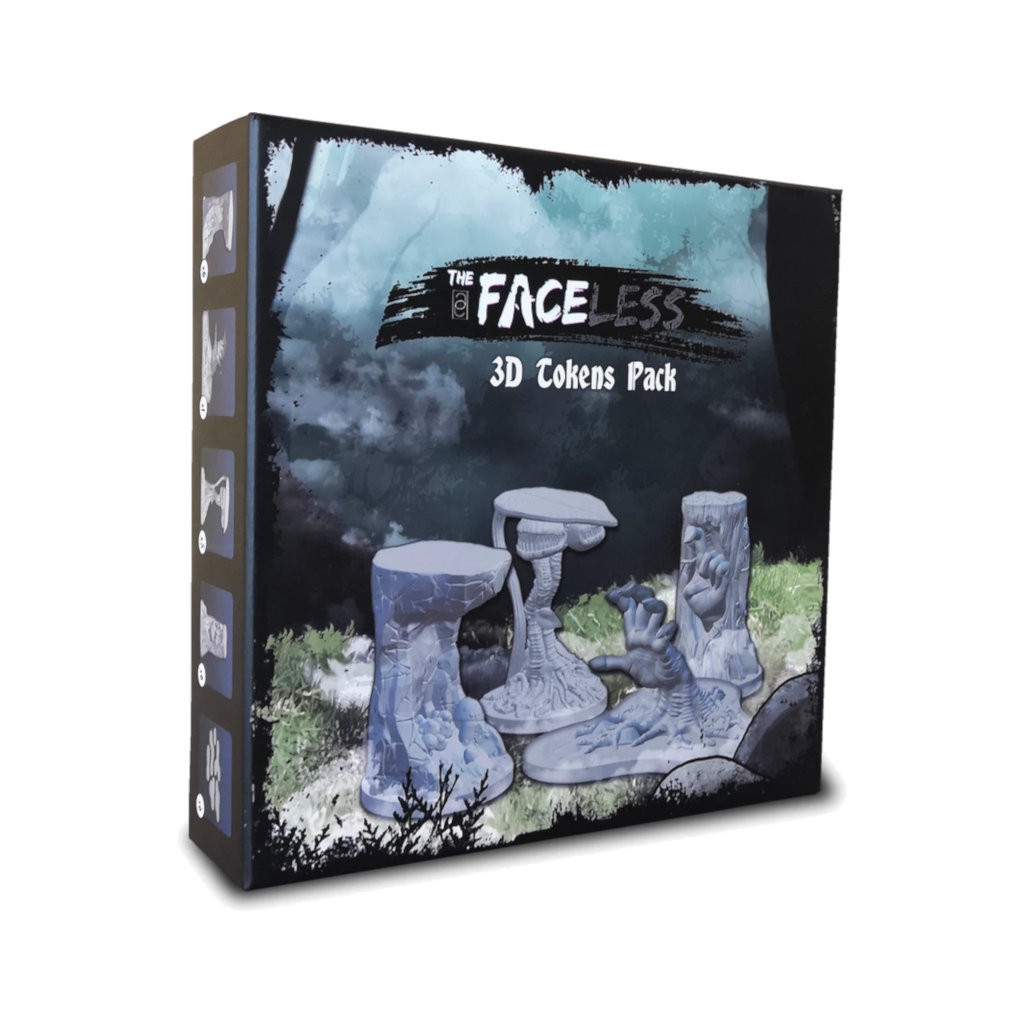 The Faceless - 3D Tokens Pack