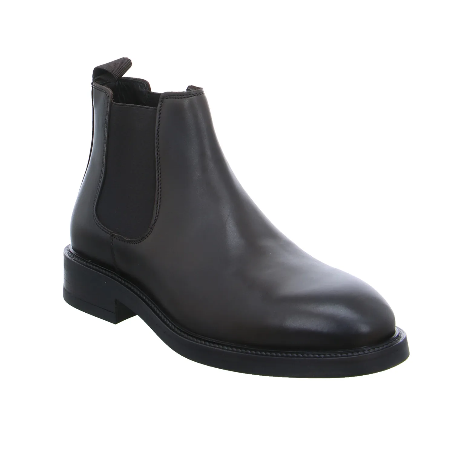 SCHUHENGEL Western Braun Leder