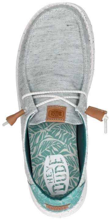 Hey Dude Wendy Heathered Slub licht blauw