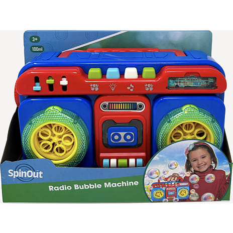 SpinOut sæbeboble radio
