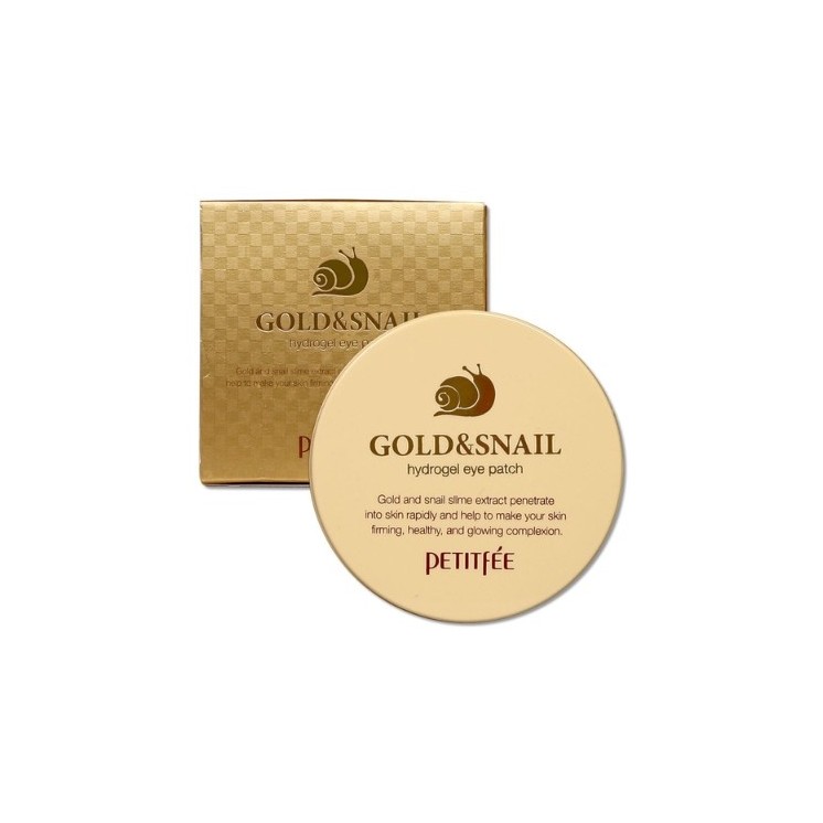 Petitfee Gold & Snail Hydro Gel Augenpads 60 Stück