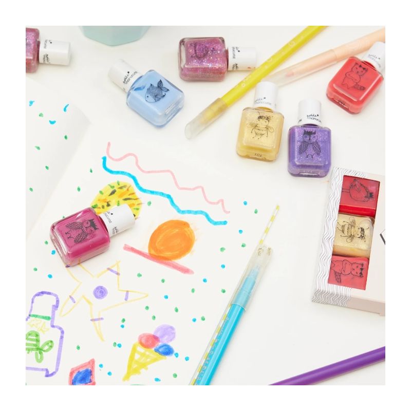 Vernis pour enfants Les Animacurists Janis l'Hyppocampe Manucurist 9ml