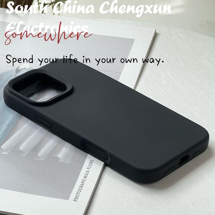 Rockit - Effen telefoonhoesje - iPhone 16 Pro Max / 16 Pro / 16 Plus / 16