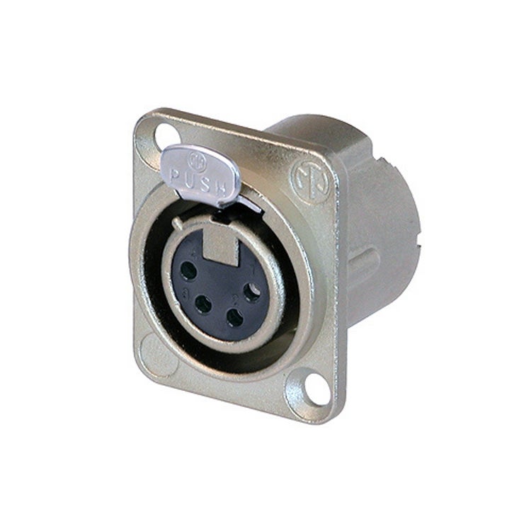 Neutrik NC4FD-LX XLR chassisdeel 4p female