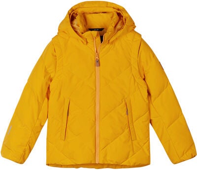 Reima Porosein 2-In1 Lettvektsjakke, Orange Yellow