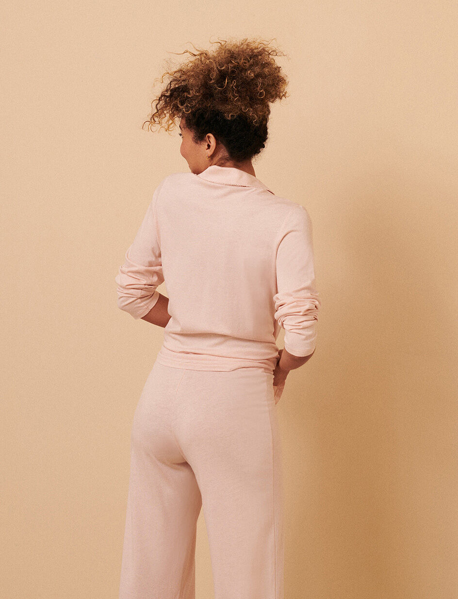Pantalon - beige poudre