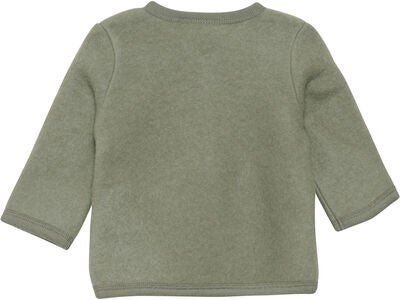 Fixoni Cardigan, Deep Lichen Green