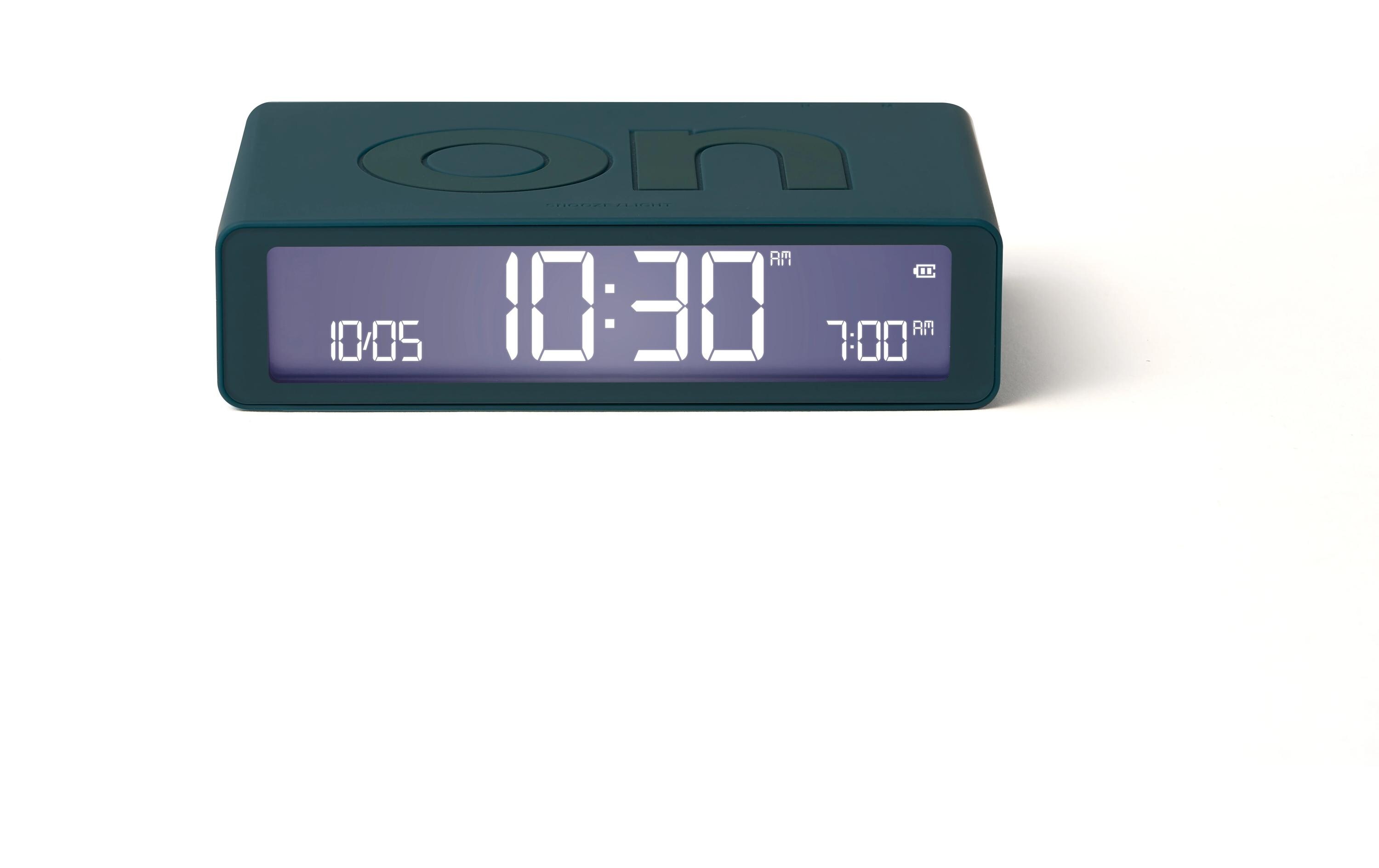 Digitalwecker Flip Classic BlauLCD-Wecker