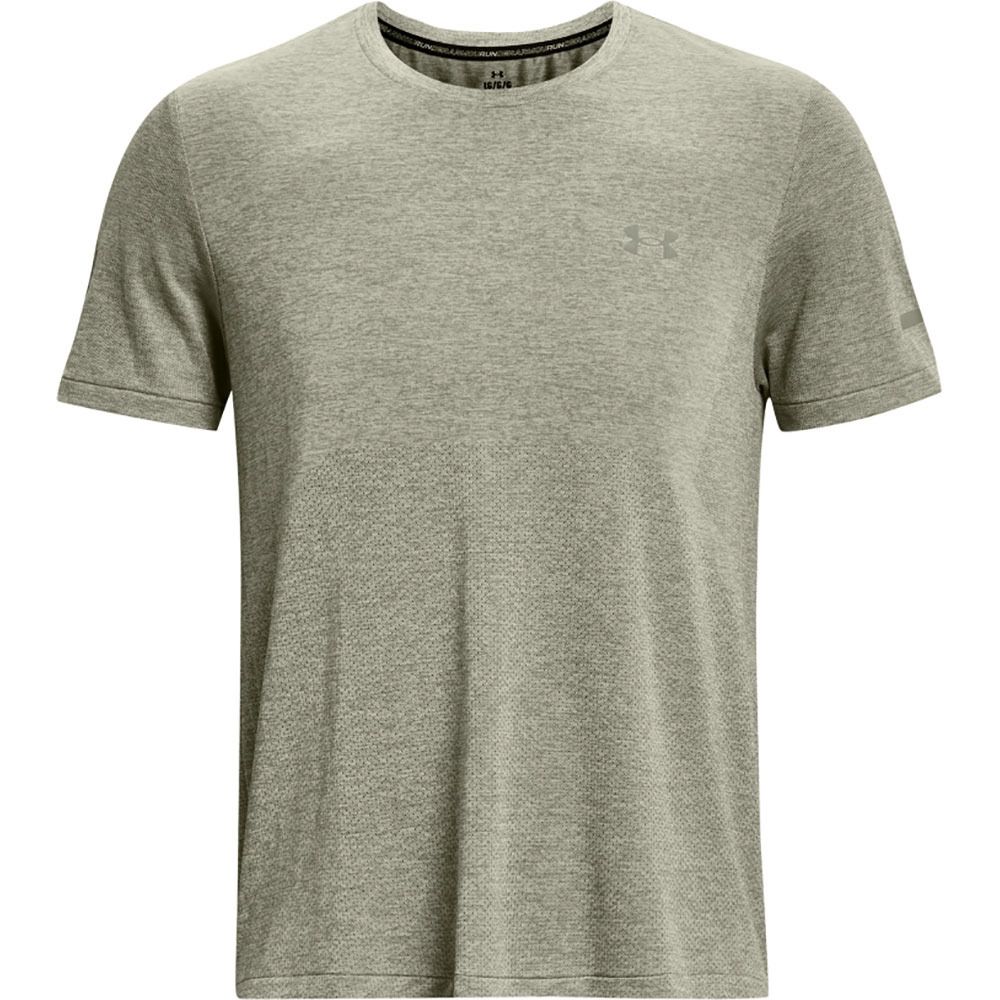 Under Armour SEAMLESS STRIDE - Maillot Homme vert