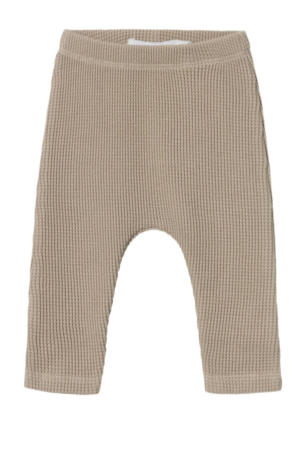 NAME IT skinny broek NBNWAFFE van katoen beige