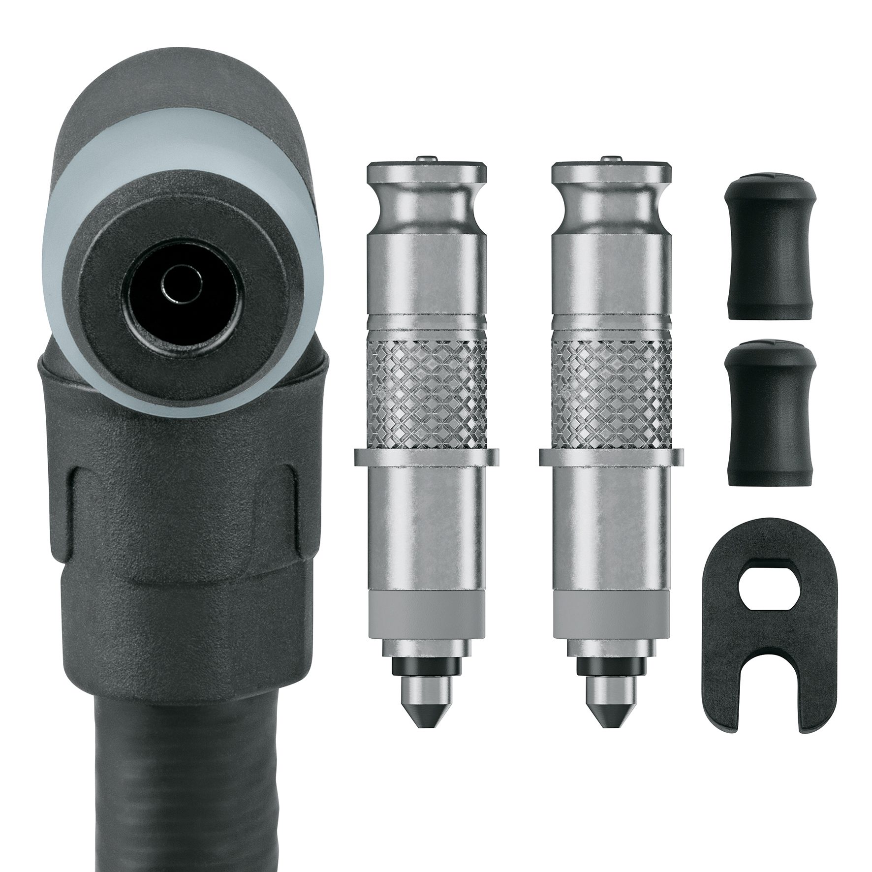 Schwalbe ClikValve Umrüst-Set DV mit SKS CLIK TEC-Pumpenkopf