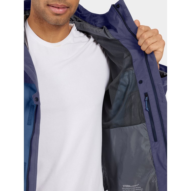 Didriksons Grit Usx Jacket 3 Blue Arcad