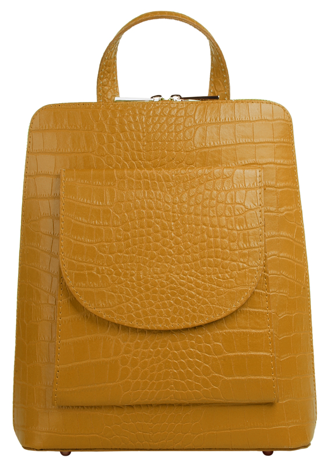 Cluty Cityrucksack echt Leder, Made in Italy