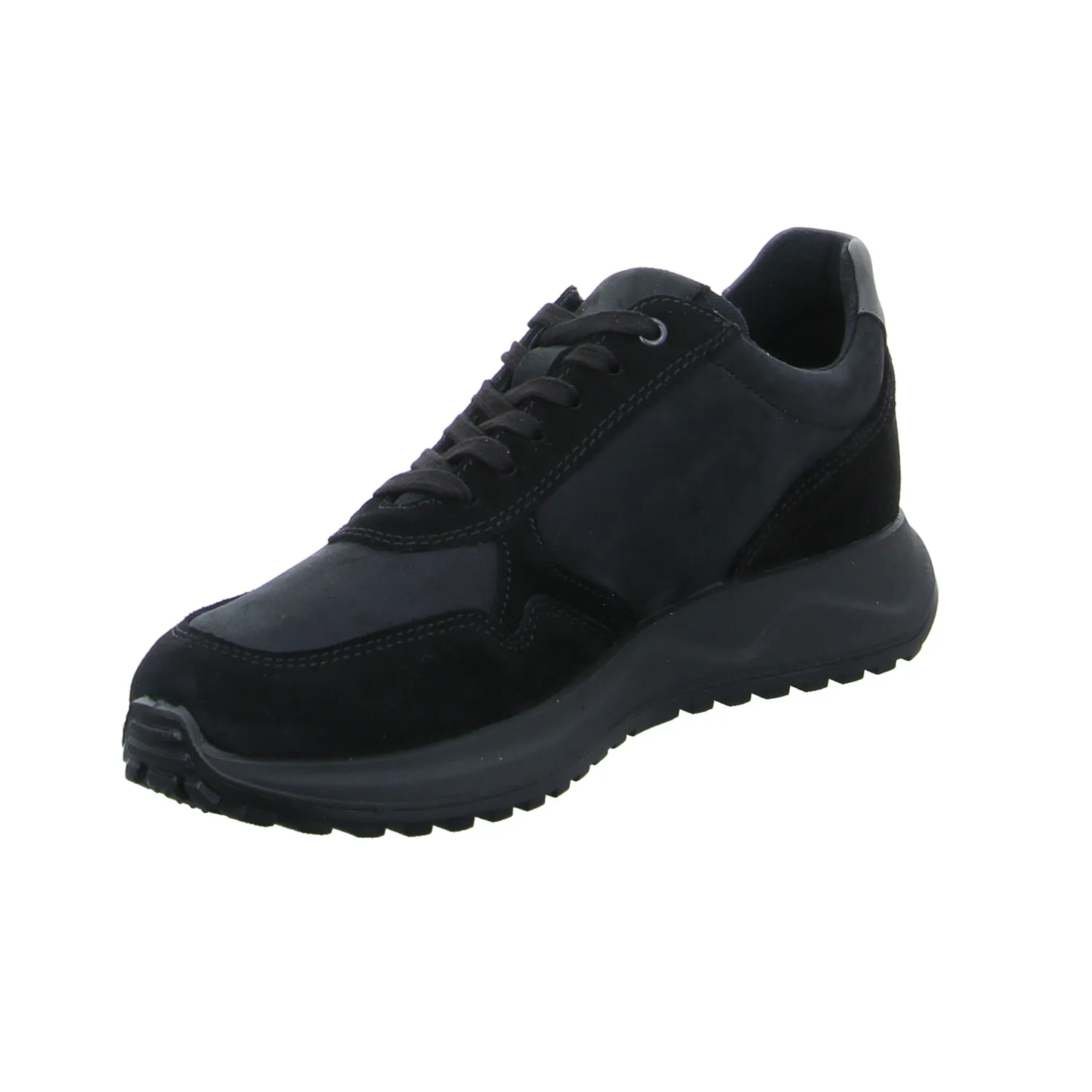 IMAC Halbschuh Schwarz Leder