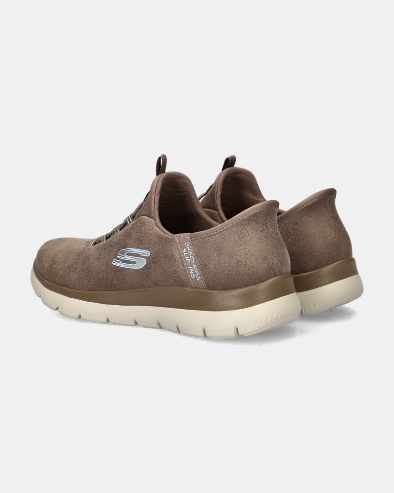 Skechers Hands Free Slip-Ins Summits Instapschoenen  - bruin