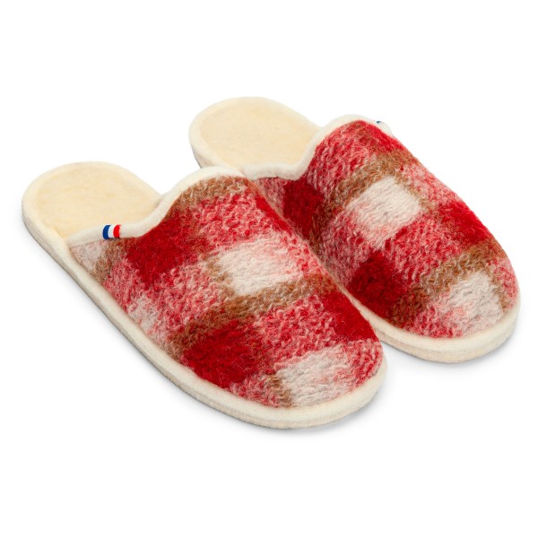 Espadrij - Women's Chausson Woolcheck - Chaussons classiques