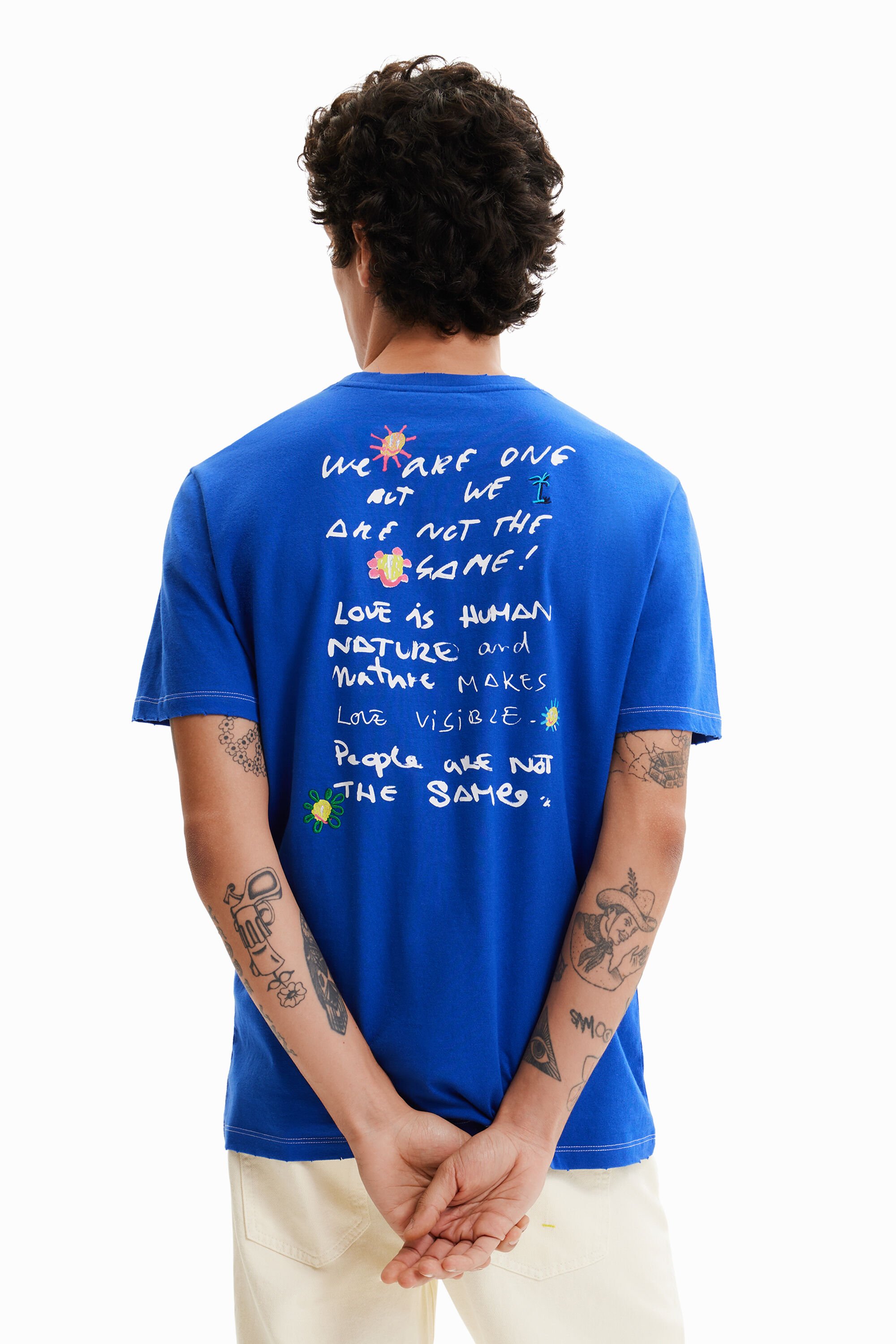 T-shirt manches courtes soleil