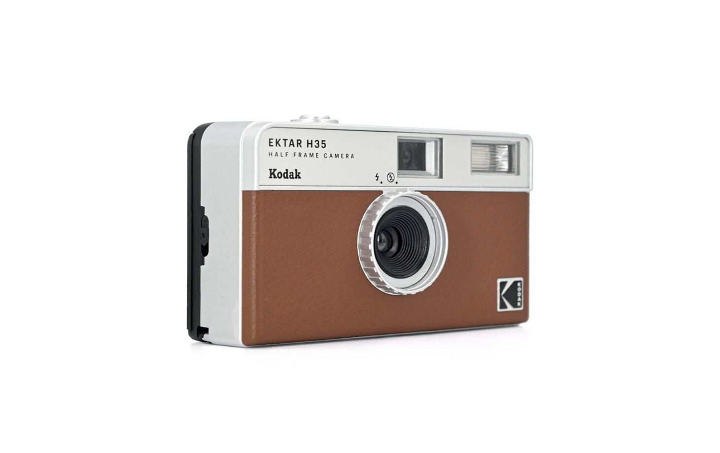 Analogkamera Ektar H35 SandbraunHalbformat analoge Kamera