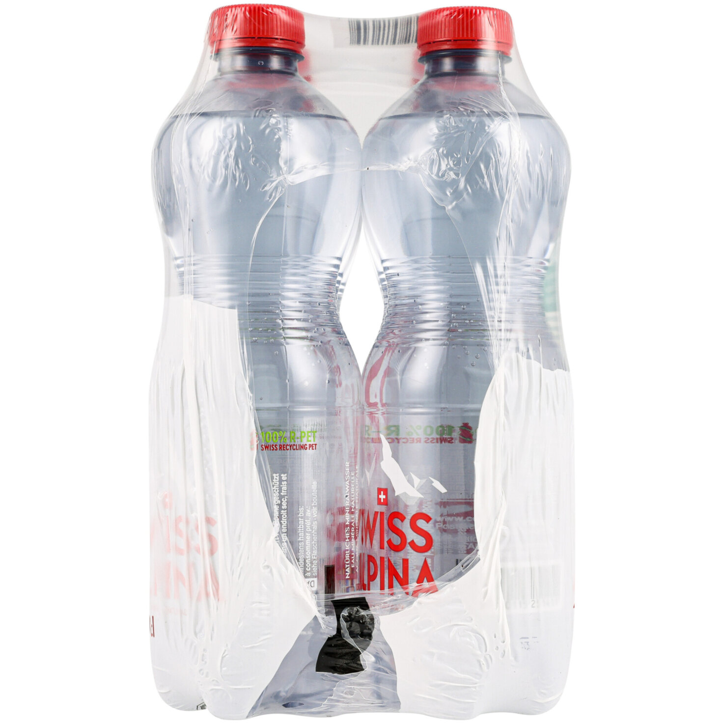 Swiss Alpina Rot Mineralwasser ohne Kohlensäure 6x50cl -300cl