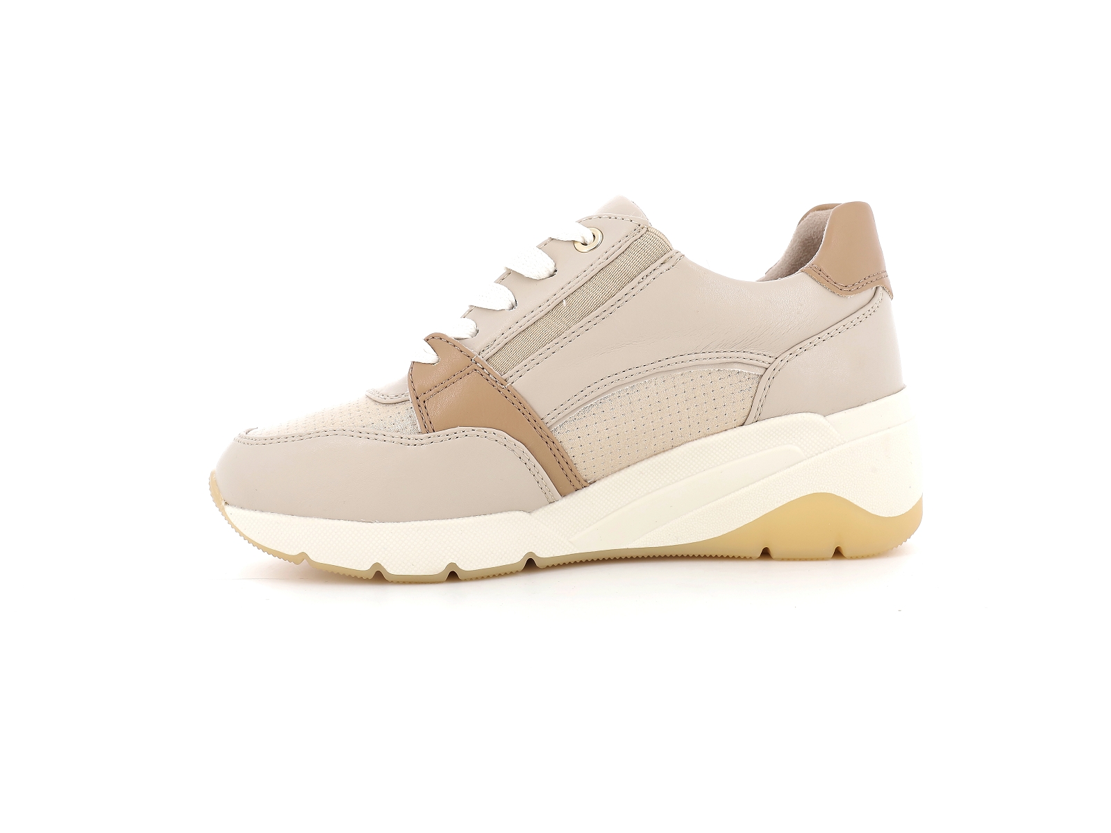 Jana  shoes-23762 Matières combinées Multi Beige
