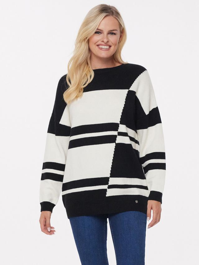 Pullover Black & White